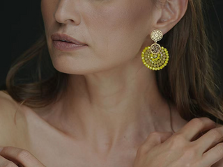 Pendientes Sol naciente