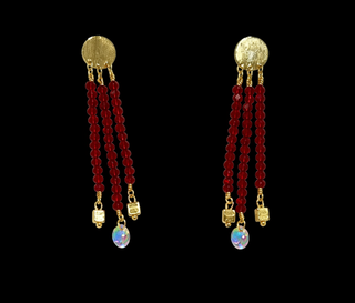 26PV09 Pendientes Mar vino