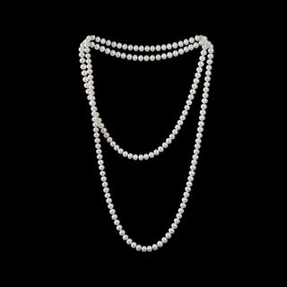 Doble Encanto de Perlas (90 Cm)