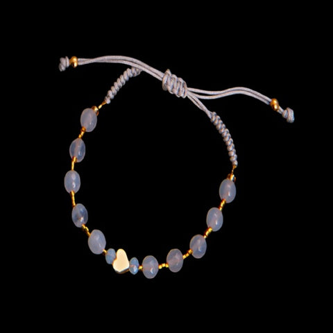 Pulsera Corazón Niebla