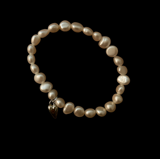 C0034 Pulsera Heart Pearl - Perla MABE